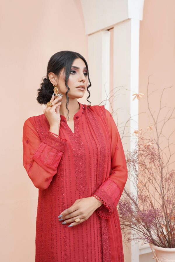 Red lovely suit